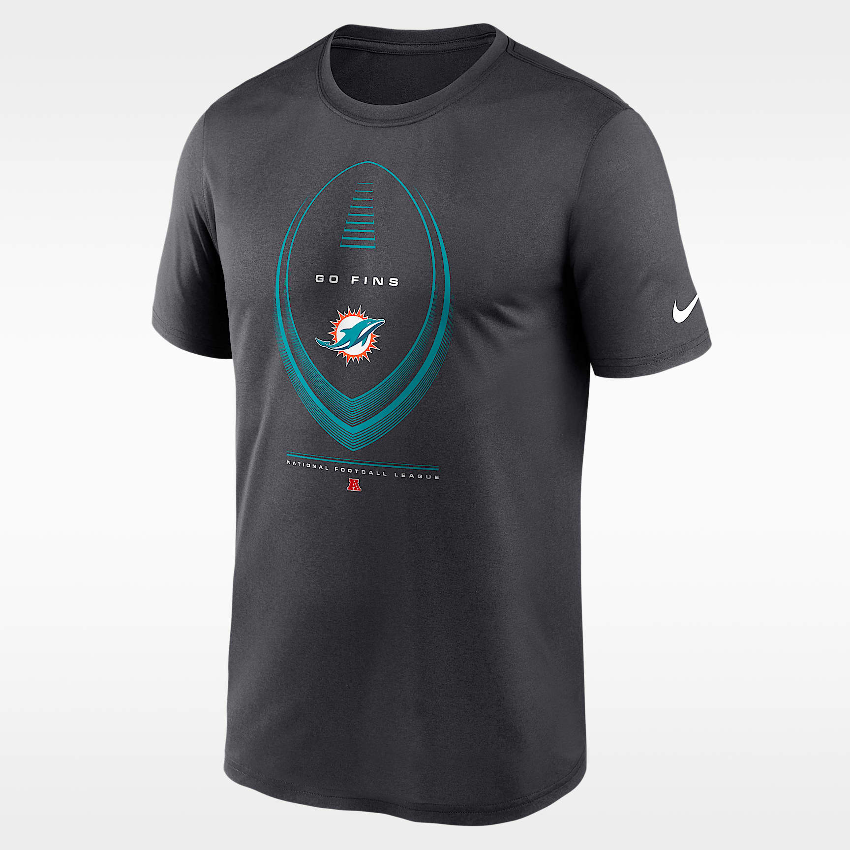 【ブラック】【5/】NFL DOLPHINS T シャツ mens-boss-x-nfl-black-miami-